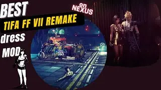 Best TIFA FF VII REMAKE Dress Mod