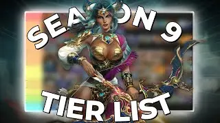 THE ULTIMATE SMITE SEASON 9 TIER LIST! ALL GODS RANKED!