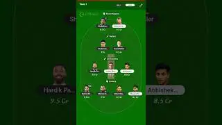 GT vs SRH Dream11 Prediction | SRH vs GT Dream11 Team | Dream11 Team Of Today Match ! 62th T20