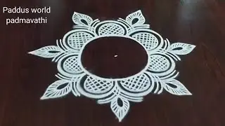 Easy Rangoli Designs 🌺 3x2 Dots Daily Muggulu 🌺 Traditional Rangoli Designs 🌺 Paddus World 