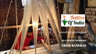 Traditional Jala Weaving Technique from varanasi