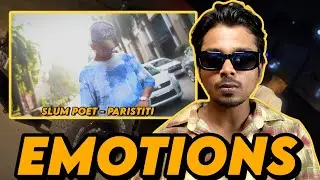 SLUM POET - PARISTITI ( OFFICIAL MUSIC VIDEO ) | REACTION |