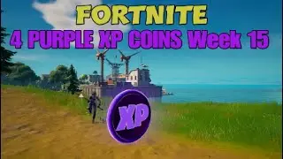 Fortnite* 4 Purple XP Coins, Week 15 Chapter 2 Season 5.