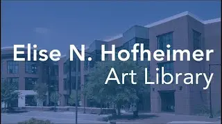 Hofheimer Art Library Tour