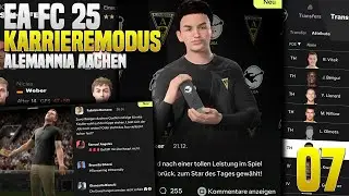 FC 25 KARRIEREMODUS #7 DIE STIMMEN ZUM TRAINER WERDEN LAUTER !! ZEIT F&Uuml;R EINE L&Ouml;SUNG ?! | LetsKayble