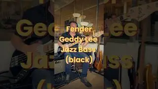 🎸 Fender Geddy Lee Jazz Bass (black)