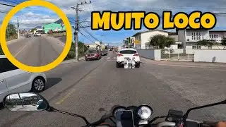 IFOOD IDARIO - MOTORISTA JOGOU O CARRO NA CONTRA M&Atilde;O
