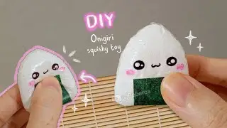 ✨ Tissue Paper DIY Squishy 🍙💖 | ASMR | Tutorial 
