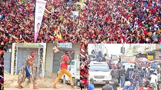 Namunji Womunut yewunyisiza Bobiwine Beyiye kunguudo eKalisizo - Police ejeeyo Embooko nebikonde