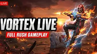 VORTEX IS LIVE 🔴 FREE FIRE LIVE GAMEPLAY ❤️ WITH SQUAD 🔥 TOTAL GAMING 🚩