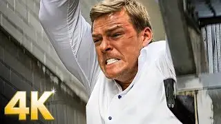 Reacher Turns the Tables on a Tie Choke Attack | Reacher | CLIP ⚡ 4K