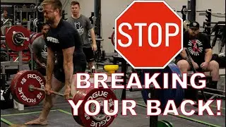 Back rounding during your Deadlifts? Here's your FIX!