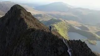 Crib Goch Ridge Traverse - Nov 17 - Drone Footage 1080p