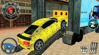 Gas Station Simulator in Car Wash Service - New Truck Driver - Best Android GamePlay #9