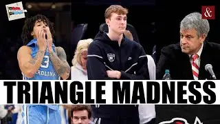 Does UNC belong in NCAA Tournament? | When will Cooper Flagg play? | NC State coach search update