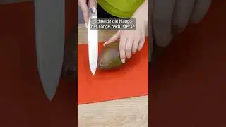 Du wirst nie wieder Mango oder Kiwi falsch sch&auml;len! #ObstHacks #LifeHacks