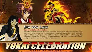 AQW NEW SHI WA LAM QUEST /JOIN YOKAIHUNT (YOKAI NEW YEAR 2026)