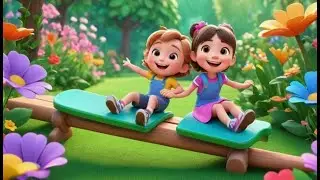 Playground Friends and Fun Day | Joyful Kids Song | Outdoor Play Nursery Rhyme for Toddlers