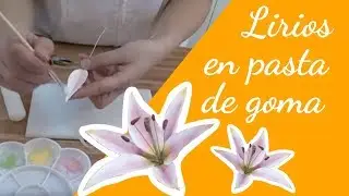 Lirio en pasta de goma | Aula Creativa Artipas
