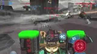 War Robots Game Play 2019.03.12 Beacon Rush Falcon Trident