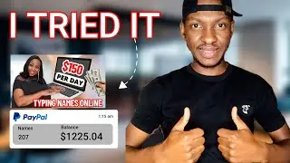 I TRIED Making $15O Per Day Just By Typing Names Online Worldwide In 2024 - Odetta Rockhead Video