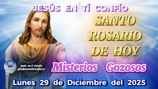 🙏 Santo Rosario del día de hoy Lunes 29 de Diciembre del 2025 🕊 Jesús en Tí Confío ♥️ 