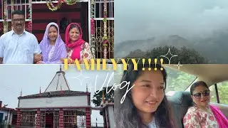 First family vlog?😋 mandir visit, best weather and khikhikhakha 
