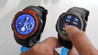 Awatch Stratosphere Android 5.1 Smartwatch phone (3G) round display with camera