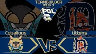 PGL S6 W3 Teambuilder | Indianpolis Cobalions (2-0) vs. Detroit LIttens (2-0) | @trxo_
