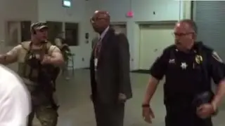 Man describes being at Texas event during shooting