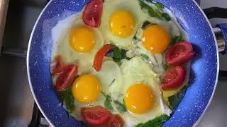 Fried EGGS the Lebanese Way with 