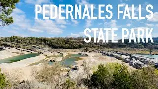 Hiking in Pedernales Falls State Park - Texas