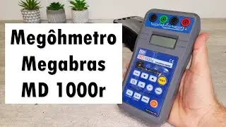 Megôhmetro Megabras, MD1000R.  Insulation Tester MD1000R  #Megabras
