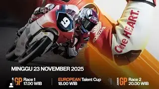 LIVE 🔴 FINAL RACE JuniorGP VALENCIA 2025 | VEDA EGA PRATAMA OPTIMIS PODIUM