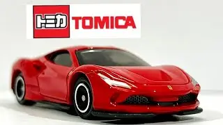 Распаковка Tomica Ferrari F8 Tributo No.59