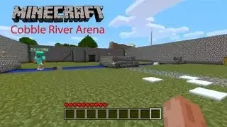Minecraft Xbox PVP: Team Deathmatch on Cobble River Arena