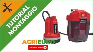 Pompa sommersa GE-PP 18RB Li Solo - Batteria 18V 2,5 Ah e caricabatteria: montaggio