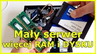 Maly serwer Dell więcej pamięci RAM i więcej powierzchnia dysk&oacute;w twardych