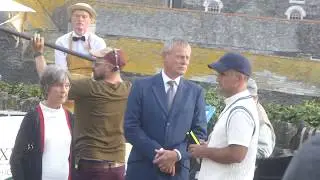 Doc Martin Filming 2017 for Series 8, Port Isaac