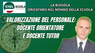 Il docente orientatore e il docente tutor: la valorizzazione del personale