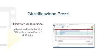 Tutorial PriMus - Giustificazione Prezzi - ACCA software