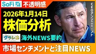 【SoFi株価分析】市場センチメントと注目NEWS：2026年1月14日の動向：第22回