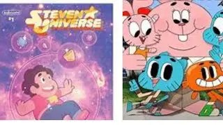 Steven visits Elmore and Gumball part 1