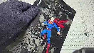 Superman Comics Style Mobile Skin/Wrap