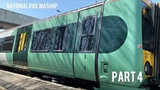 Trains on the Southern Region (UK) + Thameslink ride from Hackbridge to Sutton