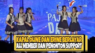 Ngakak!! Kapal Oline dan Erine JKT48 berlayar, All member gen12 dan penonton support