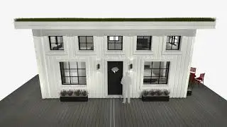 Attefallshus Nora. Attefallshus 30kvm med loft