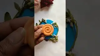 Easy clay art #uvi craft #diy #artandcraft #ytshorts #shorts #clayartidea #craft #satisfyingvideo #