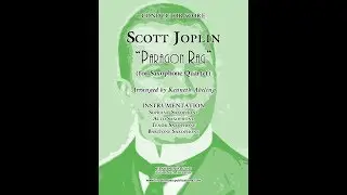 Joplin - Paragon Rag (for Saxophone Quartet)
