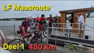LF Maasroute 480 km Maastricht-Rotterdam💥Santos Travelmaster💥Wildkamperen💥Hilleberg Akto💥Trangia